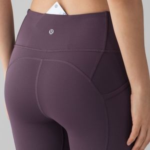 Lululemon All the right places 7/8 crop